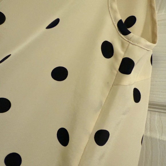 Marc Jacobs Polka Dot Tie Neck Silk Top - Picture 6 of 6